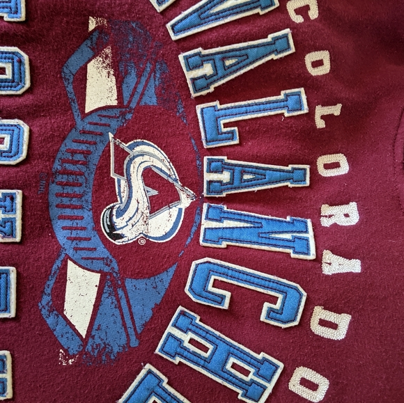 Colorado Avalanche vintage hoodie - GIII Sports by Carl Banks - Picture 3 of 3